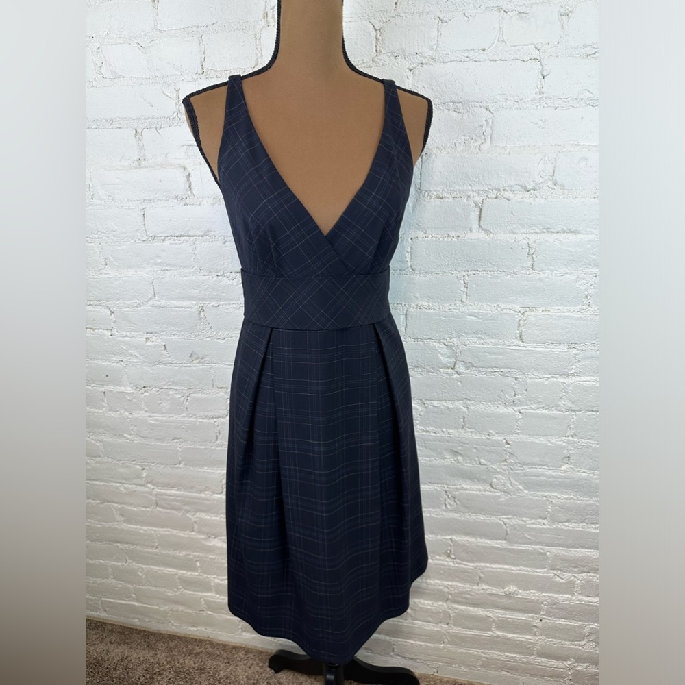 Anthropologie Moulinette Soeurs Scotland Yard Plaid Dress Women’s Size 6